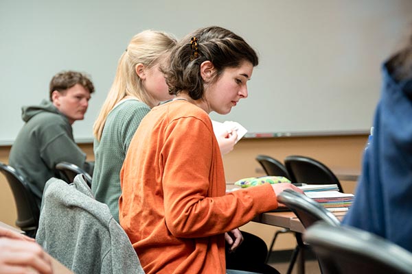 students in classroom setting