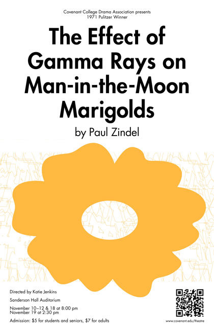 The Effect of Gamma Rays on Man-in-the-Moon Marigolds