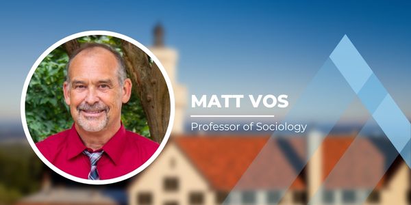 Professor of Sociology Matt Vos