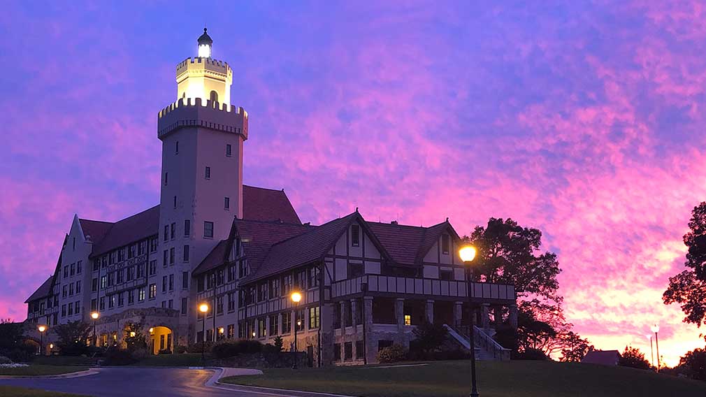 Carter Hall at sunset